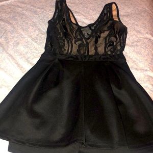 Black Romper/Dress